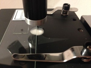 Mikroskop: Objekttisch
